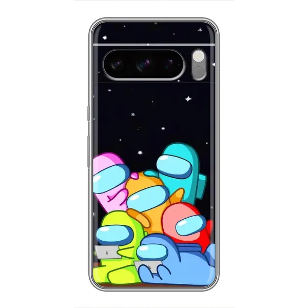 Чехол с принтом «Скины в космосе» для Google Pixel 8 Pro