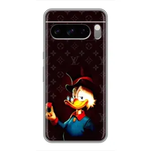 Чехлы для Google Pixel 8 Pro - Скрудж МакДак Louis Vuitton (PREMIUMPrint) (Скрудж с бриллиантом)