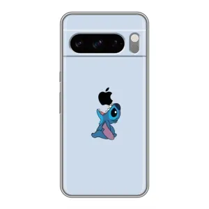 Чохол з принтом Стіч на Google Pixel 8 Pro (Stitch apple)