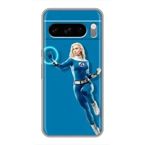 Чохол з принтом Фантастична четвірка для Google Pixel 8 Pro (Сью Сторм політ)