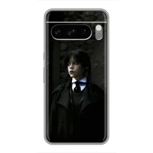 Чохол з дизайном Венздей 2 на Google Pixel 8 Pro (Темний стиль Венздей)