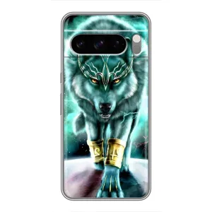 Защитные чехлы для Гугл пиксель 8 Про (AlphaPrint) (ХИТ продаж) ВОЛК