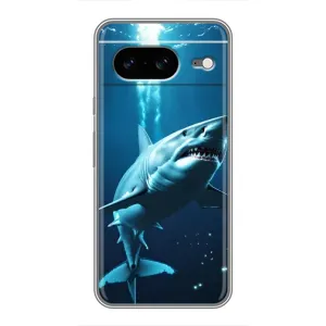 Чехол с принтом «Акула под водой» для Google Pixel 8
