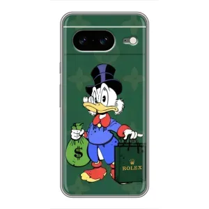 Чехлы для Google Pixel 8 - Скрудж МакДак Louis Vuitton (PREMIUMPrint) (Богатая Утка)
