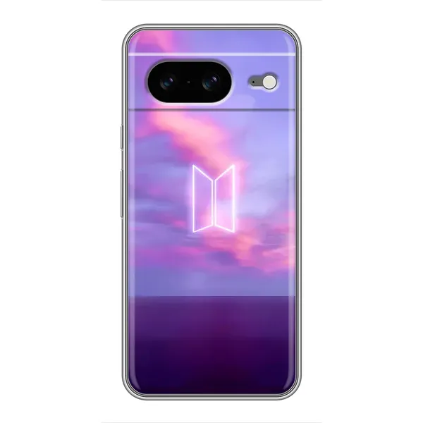 Чехол с принтом «BTS логотип» для Google Pixel 8 Чехол с принтом «BTS логотип» для Google Pixel 8
