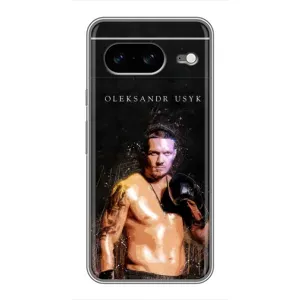 Чохол з принтом «Боксер Олександр Усик» для Google Pixel 8