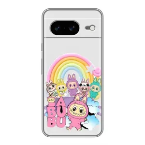 Чехол с принтом «Фон Лабубу» для Google Pixel 8