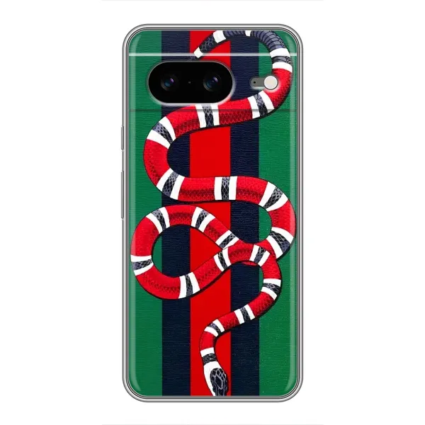 Чехол с принтом «Gucci змия» для Google Pixel 8 Чехол с принтом «Gucci змия» для Google Pixel 8
