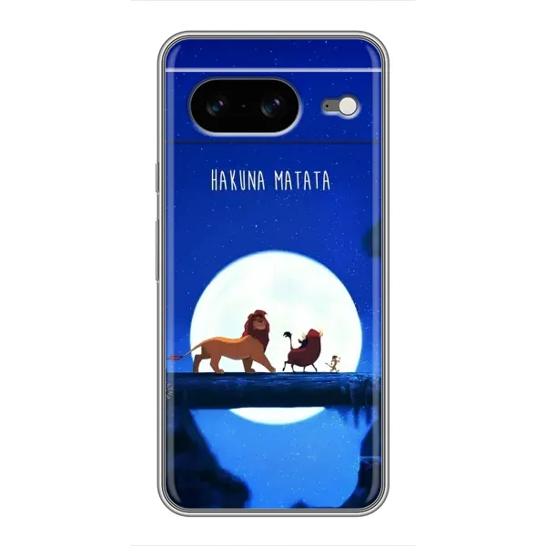 Чохол з принтом «Хакуна Матата» для Google Pixel 8