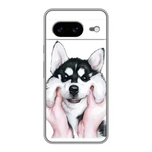 Чехол с Хаски для Google Pixel 8 - (AlphaPrint)