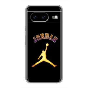 Чохли для Google Pixel 8 - з картинкою JORDAN (AlphaPrint) (Jordan Gold)