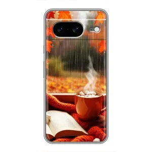 Чохол з принтом «Кава і дощ» для Google Pixel 8