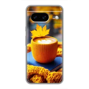Чохол з принтом «Кава на жовтому пледі» для Google Pixel 8