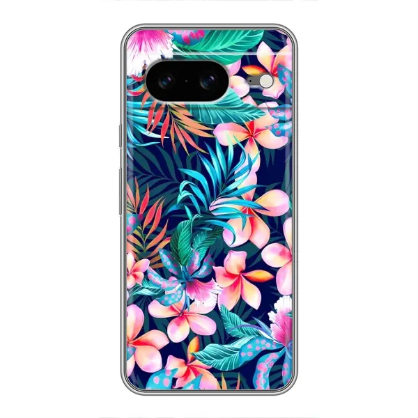 Чехол с принтом «Красочные цветы» для Google Pixel 8 Чехол с принтом «Красочные цветы» для Google Pixel 8