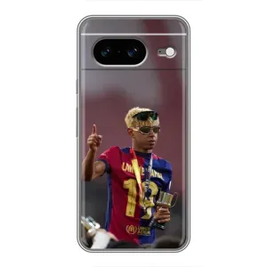 Чохол з футболістом Ламін Ямаль Google Pixel 8