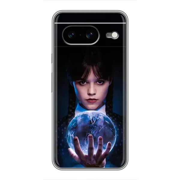 Чехол с принтом «Магическая сфера Уэнздей» для Google Pixel 8