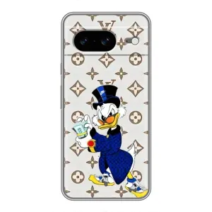 Чехлы для Google Pixel 8 - Скрудж МакДак Louis Vuitton (PREMIUMPrint) (Макдак на стиле)