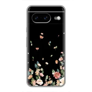 Чохол для Google Pixel 8 Ґуґл Піксель 8 - з принтом (Дизайнерські) (AlphaPrint) (Маленькі квіти)