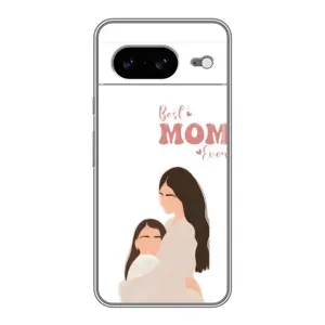 Чехол с принтом «Мама и дочка» для Google Pixel 8