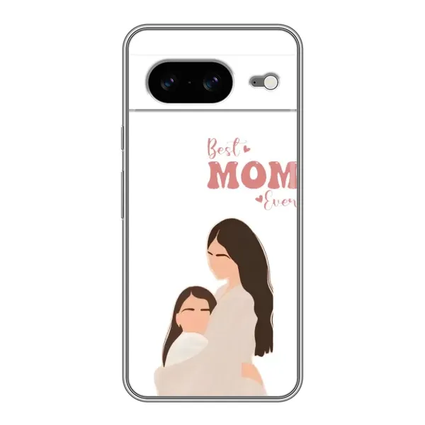Чехол с принтом «Мама и дочка» для Google Pixel 8