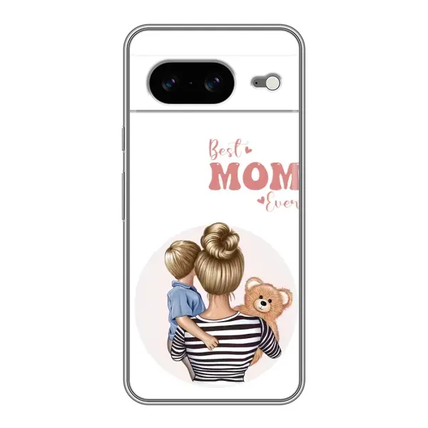 Чехол с принтом «Мама и сын» для Google Pixel 8