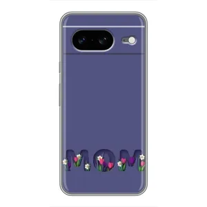 Чехол с принтом «Мама в цветах» для Google Pixel 8