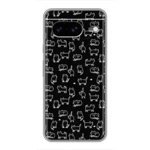 Чехол с принтом «Меленькие котики» для Google Pixel 8