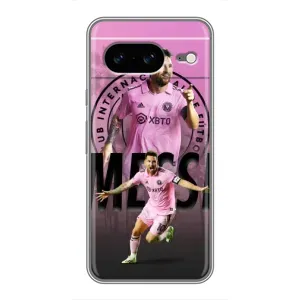 Чохли для Google Pixel 8 Ґуґл Піксель 8 - Лео Мессі Маямі (Messi Miami)
