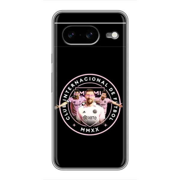 Чехол с принтом «Месси в лого» для Google Pixel 8