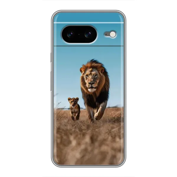 Чохол з принтом «Мусафа та Сімба» для Google Pixel 8