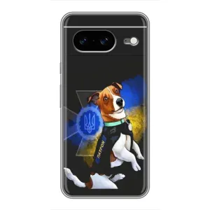Чохли з картинкою собаки Патрон для Google Pixel 8 (AlphaPrint) (Патрон собачка)