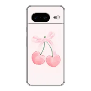 Чехол с принтом «Розовые вишни» для Google Pixel 8