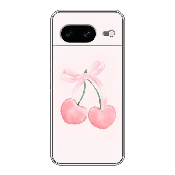 Чехол с принтом «Розовые вишни» для Google Pixel 8 Чехол с принтом «Розовые вишни» для Google Pixel 8