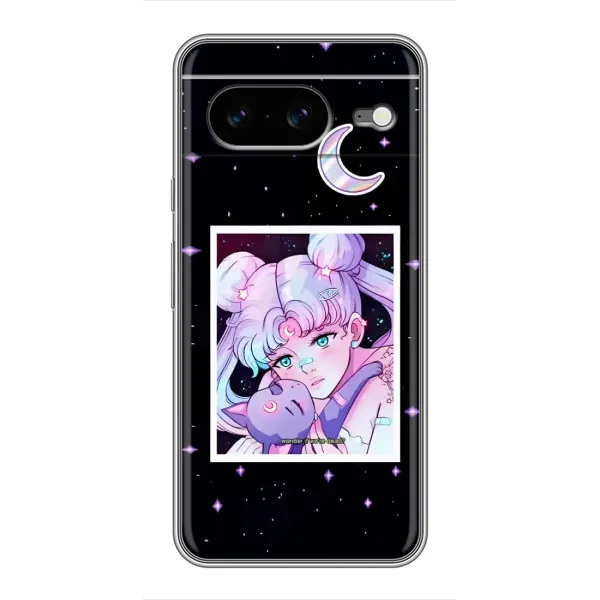Чехол с принтом «Сейлор Мун» для Google Pixel 8