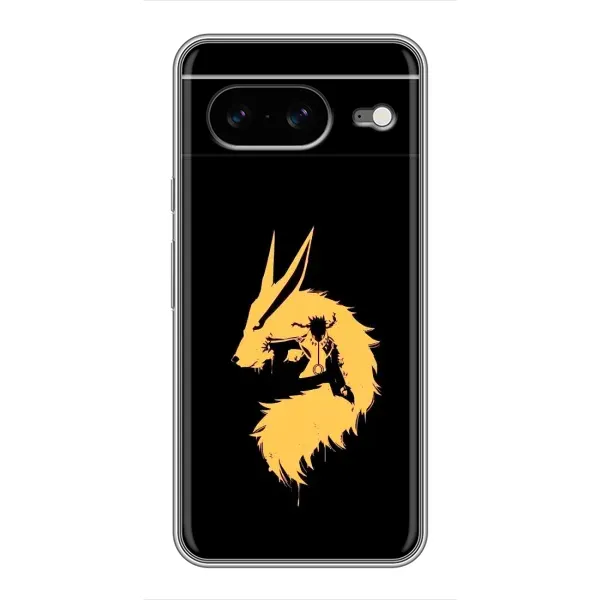 Чехол с принтом «силуэт Курама Наруто» для Google Pixel 8 Чехол с принтом «силуэт Курама Наруто» для Google Pixel 8