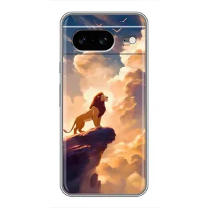Чохол з принтом «Сімба на скелі» для Google Pixel 8