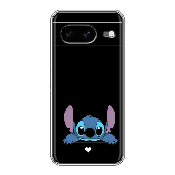 Чехол с принтом «Стич на черном» для Google Pixel 8 Чехол с принтом «Стич на черном» для Google Pixel 8