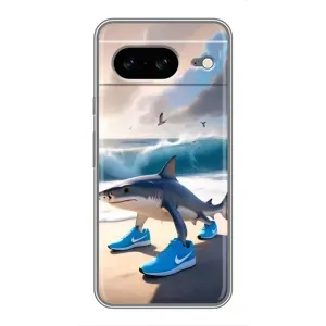 Чохол з мемом Тралалело тралала на Google Pixel 8