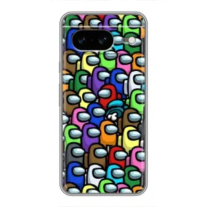 Чехол Амонг Ас для Google Pixel 8 (AlphaPrint) (Убит)