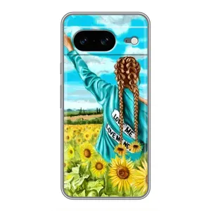 Чохол для Патріота України Google Pixel 8 - (AlphaPrint) (Україночка)