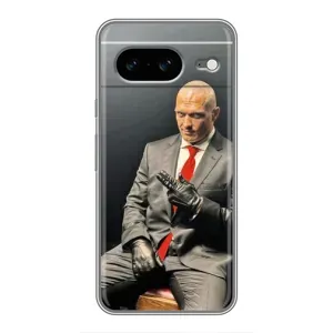 Чохол з принтом «Усик Hitman» для Google Pixel 8