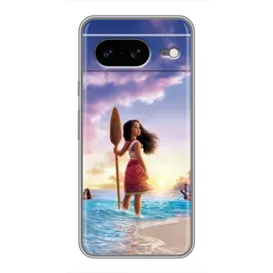 Чехол с принтом «Моана с веслом» для Google Pixel 8