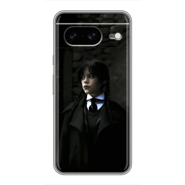 Чехол с принтом «Темный стиль Уэнздей» для Google Pixel 8
