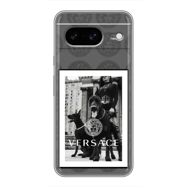 Чехол с принтом «Версаче» для Google Pixel 8 Чехол с принтом «Версаче» для Google Pixel 8