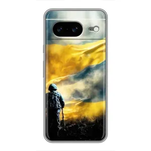 Українські, патріотичні Чохли для Google Pixel 8 Ґуґл Піксель 8 (Війна)