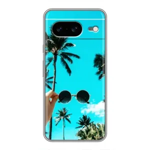 Силиконовый чехол с КАРТИНКАМИ лето для Google Pixel 8 (AlphaPrint)