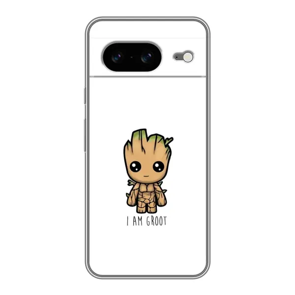 Чохол з принтом «Я є Грут» для Google Pixel 8 Чохол з принтом «Я є Грут» для Google Pixel 8
