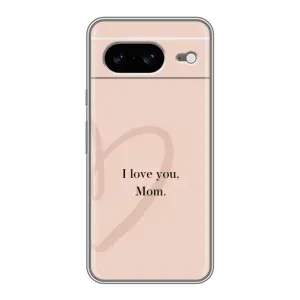 Чехол с принтом «Сердце маме» для Google Pixel 8