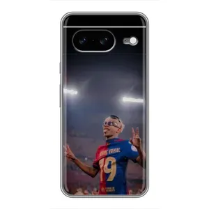 Чехол с принтом «Ямаль на стадионе» для Google Pixel 8