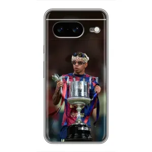 Чехол с принтом «Ямаль с кубком» для Google Pixel 8